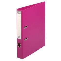 Exacompta Prem Touch Ordner DIN A4 50 mm Himbeere 2 Ringe 53559E Pappkarton, PP (Polypropylen) Hochformat 10 Stück Produktbild