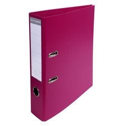 Exacompta Prem Touch Ordner DIN A4 70 mm Fuchsia 2 Ringe 53747E Pappkarton, PP (Polypropylen) Hochformat 10 Stück Produktbild