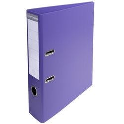 Exacompta Prem Touch Ordner DIN A4 70 mm Dunkelviolett 2 Ringe 53757E Pappkarton, PP (Polypropylen) Hochformat 10 Stück Produktbild