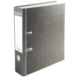 Exacompta Ordner DIN A4 70 mm Grau 2 Ringe 53710E Pappkarton, PP (Polypropylen) Wolkenmarmor Hochformat 20 Stück Produktbild