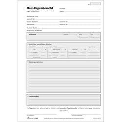 RNK Bautagebuch DIN A4 150 Blatt Produktbild