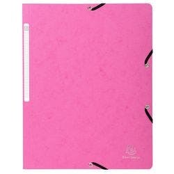Exacompta Eckspannmappe 5560E Rosa Pressspankarton 24 x 32 cm 25 Stück Produktbild