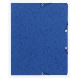 Exacompta Eckspannmappe 55462E Blau Karton 50 Stück Produktbild