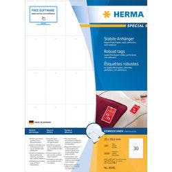 HERMA Anhänger 8046 Weiß Rechteckig DIN A4 35 x 59,4 mm 100 Blatt à 30 Etiketten Produktbild