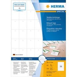 HERMA Anhänger 8044 Weiß Rechteckig DIN A4 30 x 37 mm 100 Blatt à 56 Etiketten Produktbild