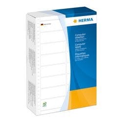 HERMA 8221 Computeretiketten endlos Weiß 88,9 x 23 mm 12000 Stück 12000 Stück Produktbild