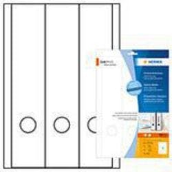HERMA Ordneretiketten 4831 Weiß 61 x 297 mm 25 Blatt à 3 Etiketten Produktbild