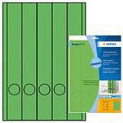 HERMA Ordneretiketten 5134 Grün 38 x 297 mm 20 Blatt à 5 Etiketten Produktbild