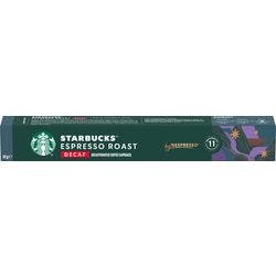 Starbucks by Nespresso Espresso Roast Entkoffeiniert Kaffeekapseln Espresso Intensität 11 Stark 10 Stück à 57 g Produktbild