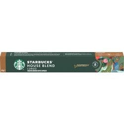 Starbucks by Nespresso House Blend Kaffeekapseln Lungo Intensität 8 Medium Arabica 10 Stück à 57 g Produktbild