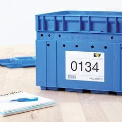 HERMA Inkjet Etiketten 4824 Weiß Rechteckig 210 x 297 mm 25 Blatt à 1 Etikett Produktbild