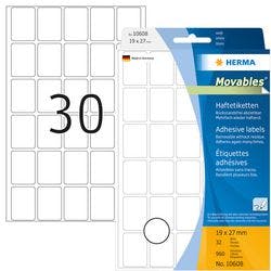 Mehrzwecketikett HERMA 10608 Weiß Produktbild