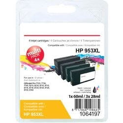 Viking 953XL Kompatibel HP Tintenpatrone 3HZ52AE Schwarz, Cyan, Magenta, Gelb Multipack 4 Stück Produktbild