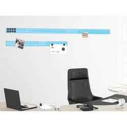 master of boards Magnetleiste 100 (B) x 0,2 (T) x 5 (H) cm Blau 4 Stück Produktbild