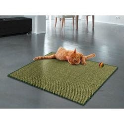 Casa Pura Katzen-Kratzteppich Sisal Grün 1000 x 1000 mm Produktbild