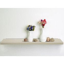 Casa Pura Wandregal Stockholm Mitteldichte Holzfaserplatte Beige Fächer 1000 x 230 x 380 mm Produktbild
