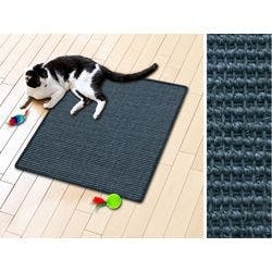 Casa Pura Katzen-Kratzteppich Sisal Blau 500 x 500 mm Produktbild