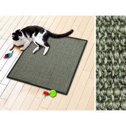 Casa Pura Katzen-Kratzteppich Sisal Grau 500 x 500 mm Produktbild