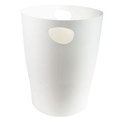Exacompta Papierkorb Ecobin Weiß 15L 26,3 x 26,3 x 33,5 cm 8 Stück Produktbild