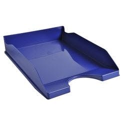 Exacompta Briefablage Classic 123104D Polystyrol 500 Blatt Blau 65 x 25,5 x 34,5 cm 10 Stück Produktbild