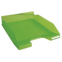 Exacompta Briefablage Classic 11397D Polystyrol 500 Blatt Grün, Transparent 65 x 25,5 x 34,6 cm 6 Stück Produktbild