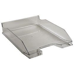 Exacompta Briefablage Classic 113227D Polystyrol 500 Blatt Grau, Transparent 65 x 25,5 x 34,6 cm 6 Stück Produktbild