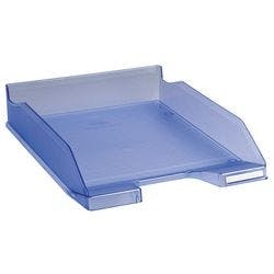 Exacompta Briefablage Classic 11310D Polystyrol 500 Blatt Blau, Transparent 65 x 25,5 x 34,6 cm 6 Stück Produktbild