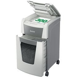 Leitz Aktenvernichter IQ Autofeed Office 300 Automatisch Partikelschnitt Papier P-4 Produktbild