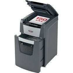 Rexel Optimum AutoFeed+ 150X Automatischer Aktenvernichter Partikelschnitt Sicherheitsstufe P-4 150 Blatt Automatisch & 8 Blatt Manuell Produktbild