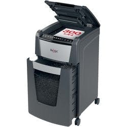Rexel Optimum AutoFeed+ 300X Automatischer Aktenvernichter Partikelschnitt Sicherheitsstufe P-4 330 Blatt Produktbild