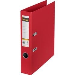 Bene No.1 Ordner DIN A4 52 mm Rot 2 Ringe 301600 RT Pappkarton Glatt Hochformat Produktbild