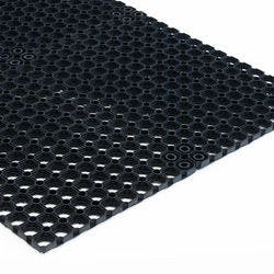 Anti-Rutschmatte etm Octo Door Schwarz Nitrilgummi 23 mm 400 x 600 mm Produktbild
