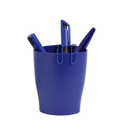 Exacompta Stifthalter 676104D Polystyrol Nachtblau 8 x 6 x 9,5 cm 10 Stück Produktbild