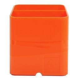 Exacompta Stifthalter 67788D Polystyrol Mandarine 7,4 x 7,4 x 9,3 cm 10 Stück Produktbild