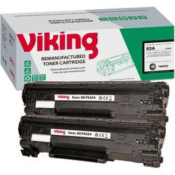 Viking 83A Kompatibel HP Tonerkartusche CF283AD Schwarz Produktbild