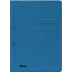Falken Schnellhefter DIN A4 Blau Manila Recycled 250 g/m² Produktbild