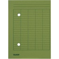 Falken Umlaufmappe mit 2 Löchern und Druck auf Vorderseite DIN A4 Manila Grün 22 x 31,8 cm 100 Stück Produktbild