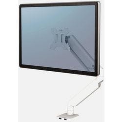 Fellowes 8056201 Platinum Series Monitorarm mit Gasfeder 2 USB-Anschlüsse Weiß Produktbild