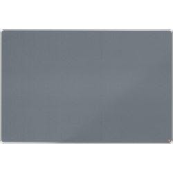 Nobo Premium Plus Filz Pinnwand Wandmontage 180 (B) x 120 (H) cm Aluminium Grau Produktbild