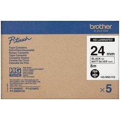 Brother Schriftband Silber HE-M951V5 Produktbild