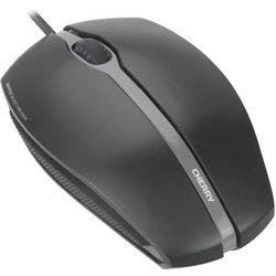 Cherry GENTIX Silent Mouse beidhändig USB Typ A Optisch 1000 DPI Schwarz verkabelt Produktbild