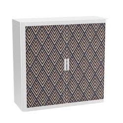 Paperflow Rollladenschrank PP (Polypropylen) 2 Fachböden abschließbar 1.100 x 415 x 1.040 mm Produktbild