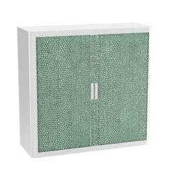 Paperflow Rollladenschrank PP (Polypropylen) 2 Fachböden abschließbar 1.100 x 415 x 1.040 mm Produktbild