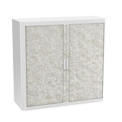 Paperflow Rollladenschrank PP (Polypropylen) 2 Fachböden abschließbar 1.100 x 415 x 1.040 mm Produktbild