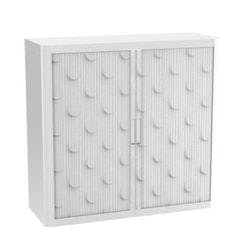 Paperflow Rollladenschrank PP (Polypropylen) 2 Fachböden abschließbar 1.100 x 415 x 1.040 mm Produktbild