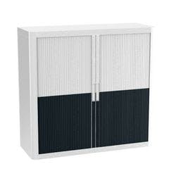 Paperflow Rollladenschrank PP (Polypropylen) 2 Fachböden abschließbar 1.100 x 415 x 1.040 mm Produktbild
