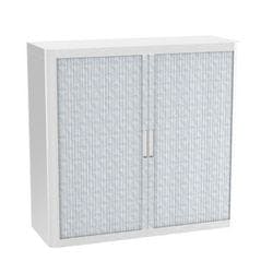 Paperflow Rollladenschrank PP (Polypropylen) 2 Fachböden abschließbar 1.100 x 415 x 1.040 mm Produktbild