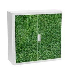 Paperflow Rollladenschrank PP (Polypropylen) 2 Fachböden abschließbar 1.100 x 415 x 1.040 mm Produktbild