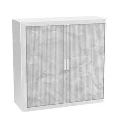 Paperflow Rollladenschrank PP (Polypropylen) 2 Fachböden abschließbar 1.100 x 415 x 1.040 mm Produktbild