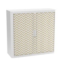 Paperflow Rollladenschrank PP (Polypropylen) 2 Fachböden abschließbar 1.100 x 415 x 1.040 mm Produktbild